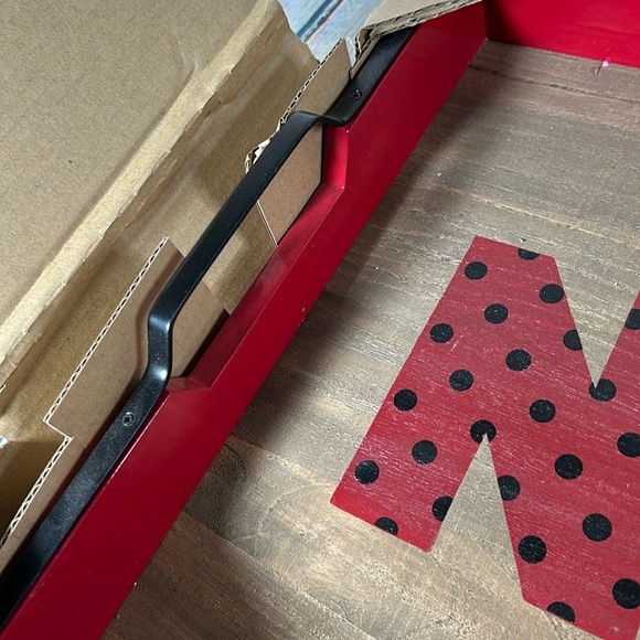 Noel Oversized Holiday Wooden Tray - Picture 3 of 7